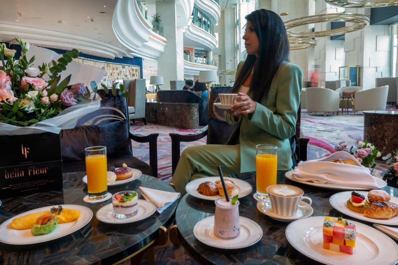 إفطار مع الأزهار وتجربة من المرح اللذيذ في فندق شانغريلا دبي