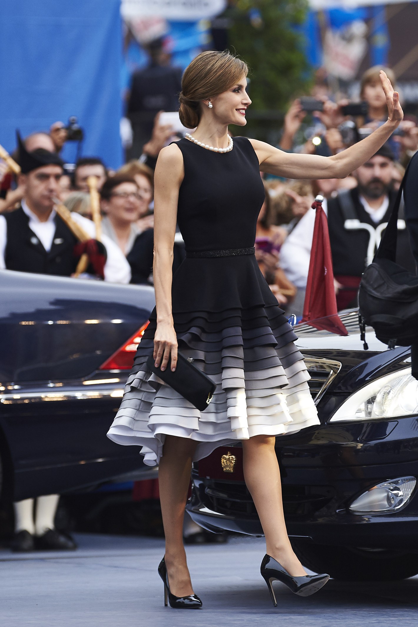 Mandatory Credit: Photo by REX/Shutterstock (5293723ah) Queen Letizia Princesa de Asturias Awards, Gijon, Spain - 23 Oct 2015