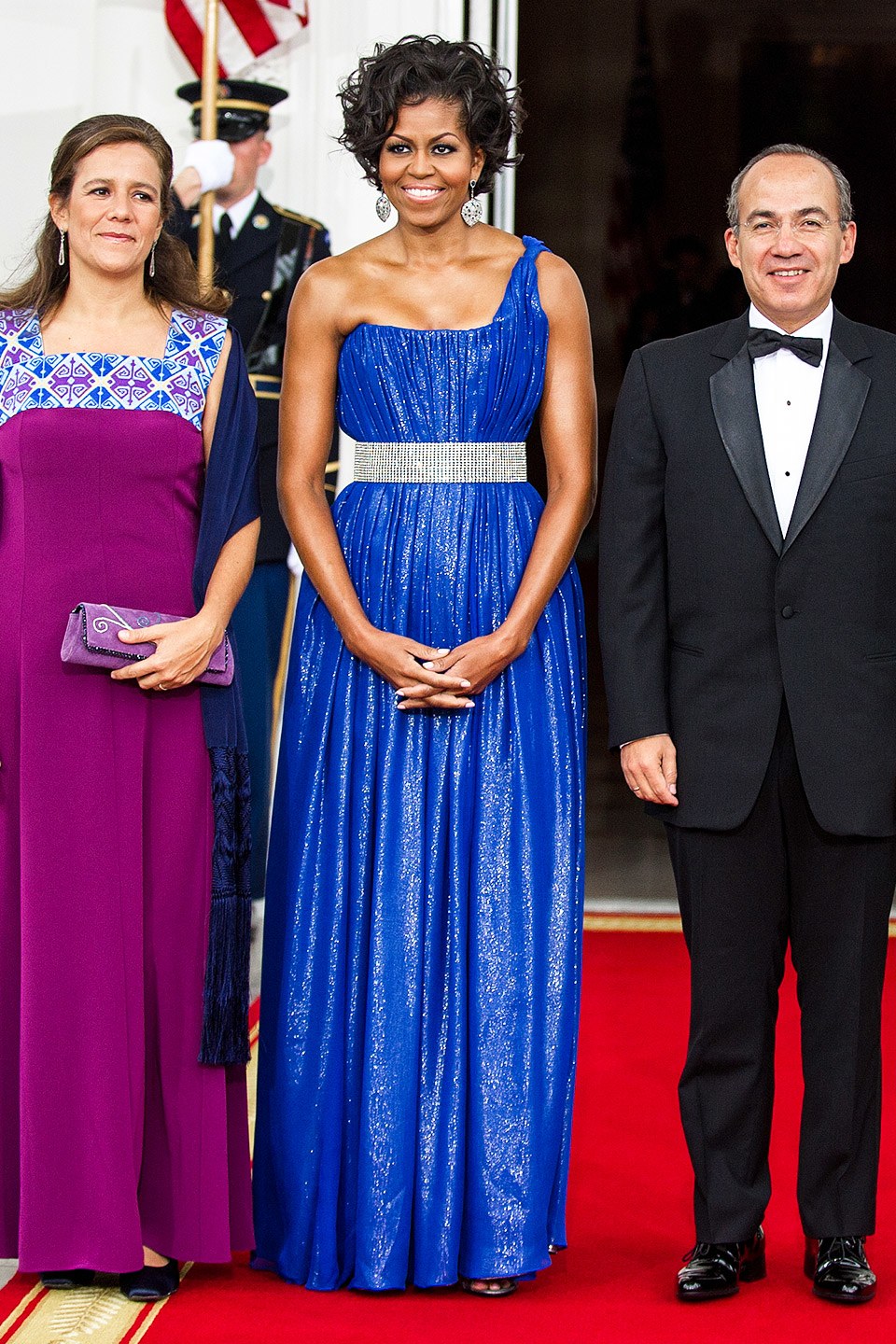 at the 2010 state dinner for mixeco wearing peter soronen