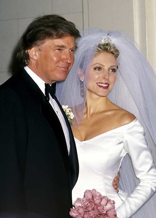 Donald Trump and Marla Maples (Photo by Ron Galella/WireImage)