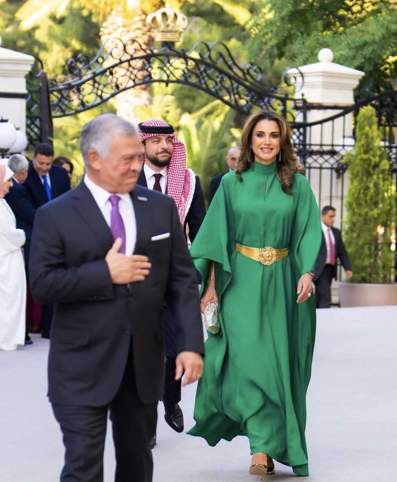 الملكة رانيا في يوم عيد استقلال المملكة الأردنية 